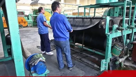 Ep/Nn/Cc/High Temperature/Fire Resistant/Oil Resistant/Tear Resistant/Wear Resistant Open Closed V Type Chevron Fabric Pattern Rubber Conveyor Belt