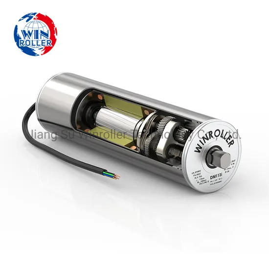 Dm138 Series Stainless Steel Conveyor Roller Drum Motor Motorized Pulley for Belt Conveyor