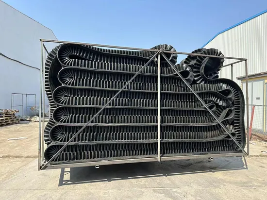 China Factroy Direct Supply Large Angle Sidewall Conveyor Belt Steel Cord Xoe Rigid Fabric Base Belt Corrugated Endless Conveyor Belt