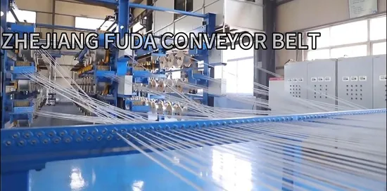 Factory Customized Size Ep Polyester Rubber Chevron Patterned Conveyor Belts