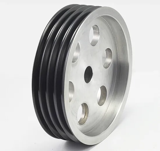 Chrome Oxide Coated Tower Pulley Drum and Shaft