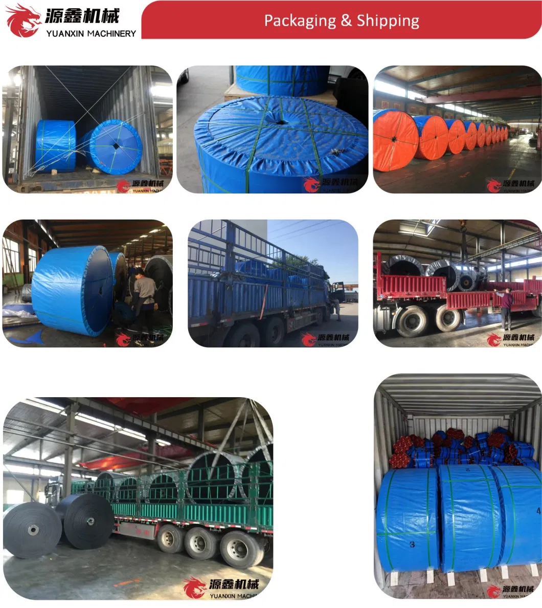 Large Capacity Conveyor Belt for Coal/Iron Ore Material Handling
