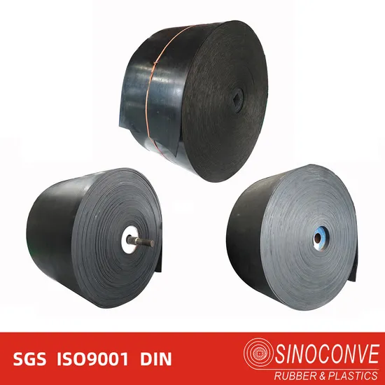 Cold Abrasion Rip Resistant Textile Ply Conveyor Belt Circular Endless Rubber Conveyor Belt 