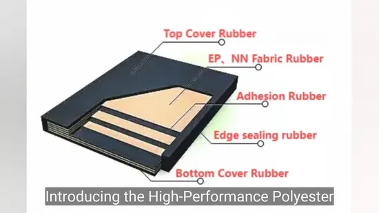 Chevron Conveyor Belt Manufacturer in China Nn Cc Ep St PVC Endless Rubber Belt 