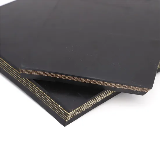 Sidewall Corrugated Cleat Rubber Conveyor Belt 