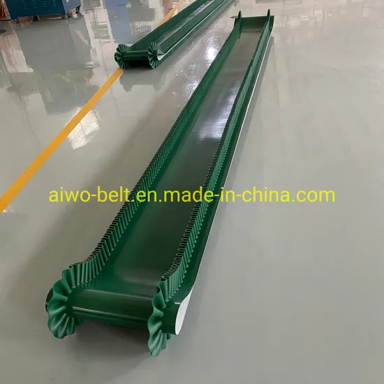 PVC Industrial Belt Conveyor Belt for Transportation of Light Materials Food, Tobacco, Electronics, Printing, Packaging, Textile, etc 