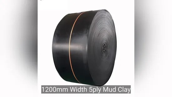 High Temperature Nylon and High Strength Rubber Conveyor Belt for Sand and Gravel Wholesale Material Handling Equipment Parts 