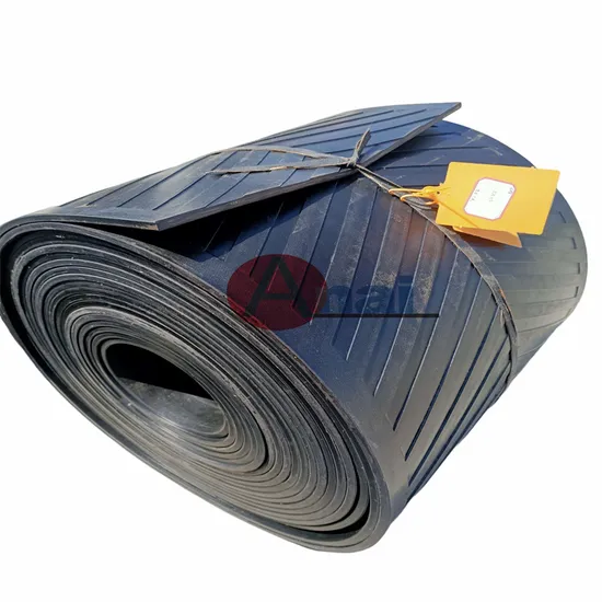 Heavy Industrial Rubber Conveyor Belting Supplier in China Chevron Patterned Conveyor Belt 