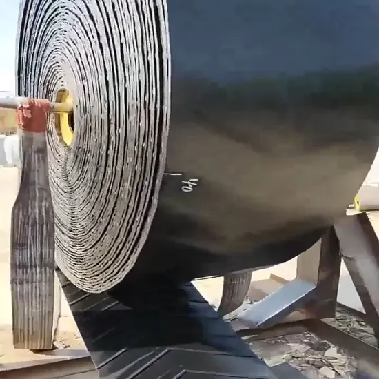 Good Performance Chevron Patterned Rubber Conveyor Belt for Conveying Bulk and Loose Material Handling 