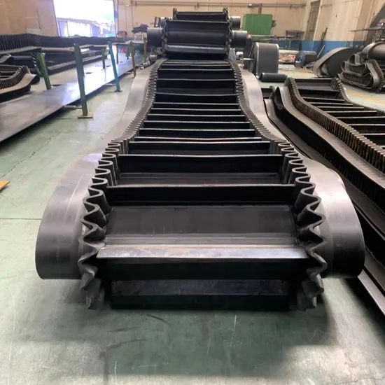 Corrugated Sidewall Edge Conveyor Belt Manufacturer 