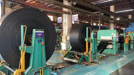Polyester Ep450/3 Canvas Textile Cotton Fabric Carcass Rubber Conveyor Belt for Construction 